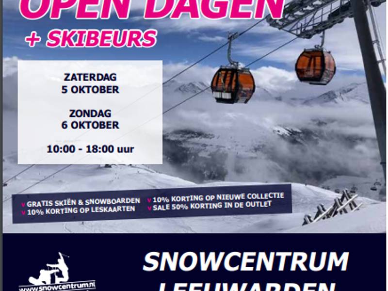 Open dagen + skibeurs 2024